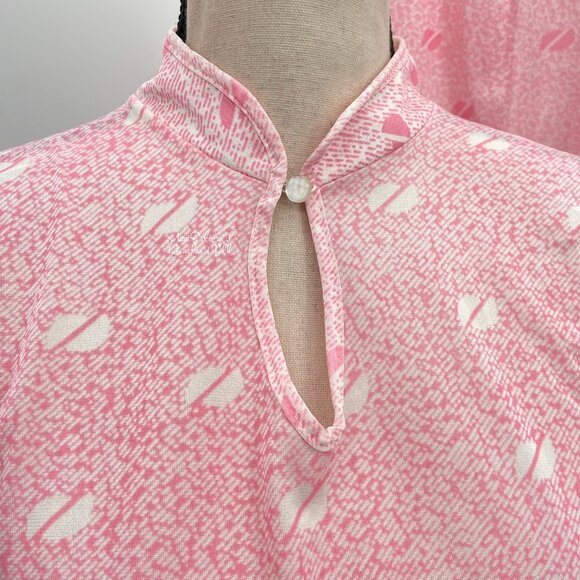 Dara-Jane New York Vintage 1970's Nylon Sleepwear Ensemble Top & Pants Set - Picture 8 of 9